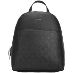 Calvin Klein Black Mono Must Dome EPI Mono Backpack-image-92