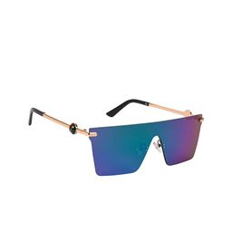 Mast & Harbour Unisex Wayfarer Sunglasses UV Lens ES_94029-34-MH-2333-fGRBL-GLGR-WFOS-12