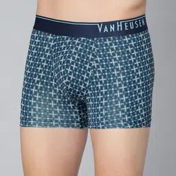 van heusen innerwear Van Heusen Men Abstract Printed Outer Elastic Trunk IHIQTR1SP2030048 image 4