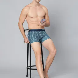 van heusen innerwear Van Heusen Men Printed Outer Elastic Trunk IHIQTR1SP2030048 image 2