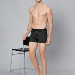 van heusen innerwear Van Heusen Men Abstract Printed Outer Elastic Trunk IHIQTR1SP2230048 image 4