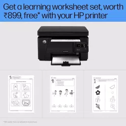 HP Multi-Function Printer with 465 W Power Consumption and 11-20 ppm Print Speed in Black Color, Laserjet Pro MFP M126a image 5