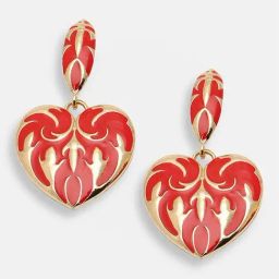 Sohi Gold Plated Party Designer Drop Earrings-image-22
