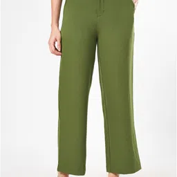 Annabelle by Pantaloons Women Flared High-Rise Trousers-image-43