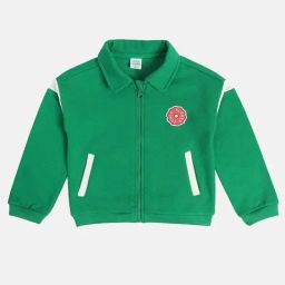 Miniklub Girls Green Regular Fit Jacket-picture-45