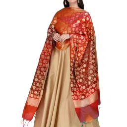 Dupatta Bazaar Maroon Dupatta image 4