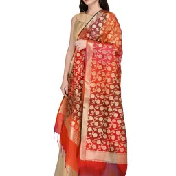 Dupatta Bazaar Maroon Dupatta image 3