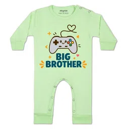 arvesa Big Brother Printed Baby Rompers-picture-34