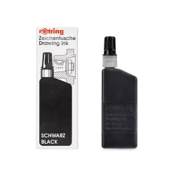Rotring 23 ml Isograph & Variant Drawing Ink Bottle (Black)-17