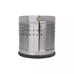 OPR 14x14inch Stainless Steel Silver Round Planter-image-45