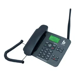 Beetel Landline Phone with Answering Machine Corded Black, F2K-13