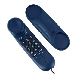Beetel Landline Phone with Answering Machine Corded Warm Blue, B26-17