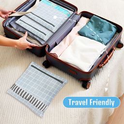 Kuber Industries Grey Set of 6 Regular Drawer Organiser Organisers image 3