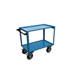 SUWAS TROLLEY STORE 450 Kg Load Capacity Mild Steel/Iron Material Handling Trolley with 3 Shelf, SU-MHT-001-34