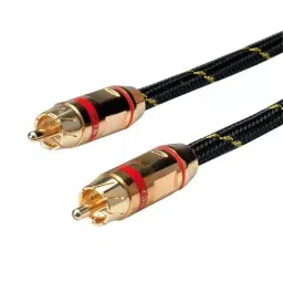 ROLINE AUDIO CABLE, RCA PLUG, 2.5M, BLK/GLD, 11.09.4231-image-18