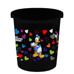 Kuber Industries Black & Red Printed Open Dustbins - 5 L image 4