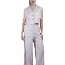 Eilaa Women Floral Printed Sleeveless Co-Ords-image-18