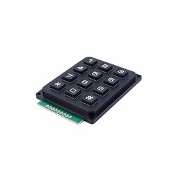 3x4 Keypad MCU Board Matrix Array Switch Tactile Keypad 12 Button Phone-Style Matrix Keypad for Arduino Raspberry Pi - RS30083x4 Keypad MCU Board Matrix Array Switch Tactile Keypad 12 Button Phone-Style Matrix Keypad for Arduino Raspberry Pi - RS3008 image 2