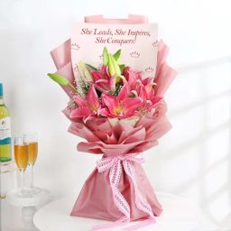 Blooming Strength Women's Day Bouquet-image-80