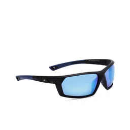 Specsmakers Unisex Rectangle Sunglasses SSFBKMBL65HAP7108-image-32