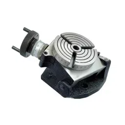 A.D INTERNATIONAL Rotary Table 4 inch (100 mm) 3 Slots Tilting Model for Milling Machine, B5-CZ8D-FBMC-39