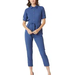Miss Chase Blue Below Knee Jumpsuit-picture-17