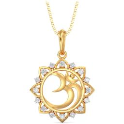 Joyalukkas 18k Gold & Diamond Pendant-picture-3