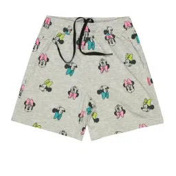 Bodycare Kids Grey Mickey Print Shorts-image-52