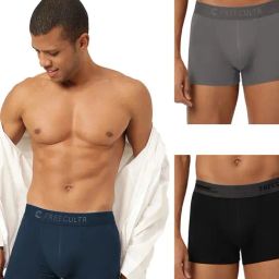 Freecultr Multi Comfort Fit Trunks - Pack of 3-picture-28