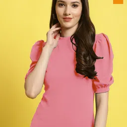 Metronaut Women Sweetheart Neck Crop Top-image-34