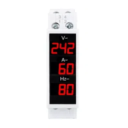 amiciSense 3 In 1 Voltage Tester With External Ct And 35Mm Din Rail Mount 100 A 1- 100 A-23