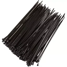 SCHOFIC Heavy Duty Cable Zip Ties Nylon (Polyamide) Black 4.8x150 mm, (Pack of ‎50)-image-62