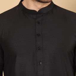 MULTI SHADES Men Regular Kurta with Pyjamas image 3