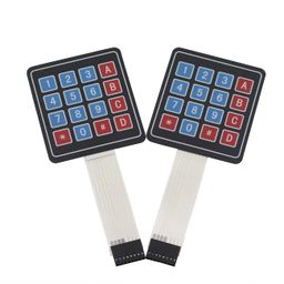 REES52® 2PCS # 16 Key 4 x 4 Membrane Switch Keypad Matrix Array Keyboard compatible with arduino image 1