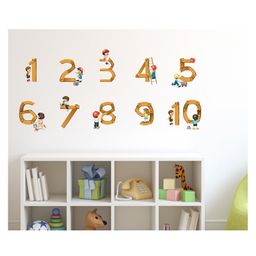 Wallstick Kids With Numbers Wallsticker-image-6
