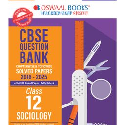 Oswaal CBSE Question Bank Chapterwise and Topicwise SOLVED PAPERS Class 12 Sociology For Exam 2026-14