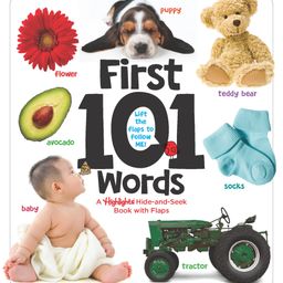 First 101 Words Learning Board Book - English-43