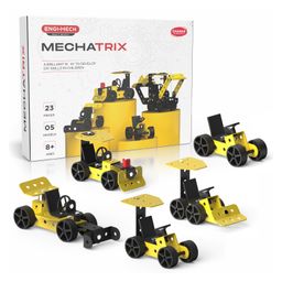Aditi Toys Mechatrix STEM Construction Vehicle Building Kit for Kids, 23 Pcs Engineering Toy Set with Tools, Build 5 Realistic Construction Vehicles, Educational STEM Learning Toy for Boys Ages 3+-27