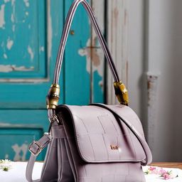 Exotic Geometric Textured Sling Bag-86