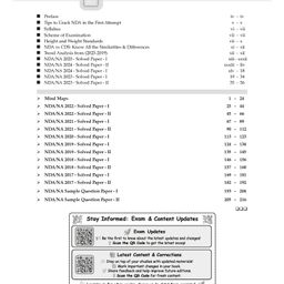 Oswaal Books NDA-NA (NATIONAL DEFENCE ACADEMY/NAVAL ACADEMY) 16 Previous Solved Papers| Year-wise 2017-2025 (I) | General Ability Test: General Studies | For 2025 Exam image 2