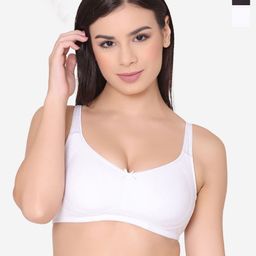 GROVERSONS Paris Beauty Solid Bra Full Coverage Non Padded Non-Wired-12