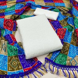 Rangtulika Ethnics Embroidered Unstitched Dress Material-picture-12