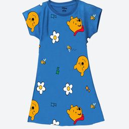 Wear Your Mind Graphic Print Round Neck A-Line Dress-image-95