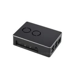 Dual Fan Case for Raspberry Pi 4 Dull-Polish Surface-17