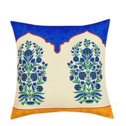 SEJ by Nisha Gupta Set of 5 Printed Square Cushion Covers image 3