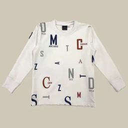 Cavio Kids White Printed Full Sleeves T-Shirt-image-108