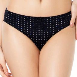 Amante Black Polka Dots Bikini Panty-image-68