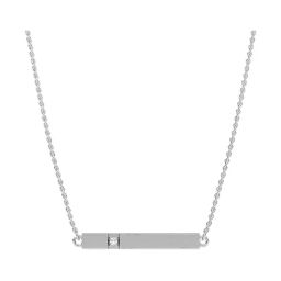 SHINE ETERNAL Lab Grown Diamond 14k (585) White Gold Pendant for Women-picture-11