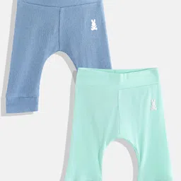 United Colors of Benetton Kids Boys Pack of 2 Pure Cotton Ribbed Joggers-46