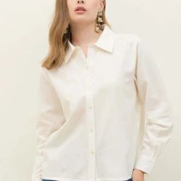 Styli Off White Cotton Regular Fit Shirt-image-98